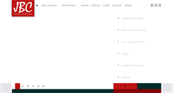 Desktop Screenshot of jbcmetalbuildings.com